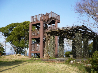 筆山公園 展望台 高知 高知市 青春１８きっぷ使いの駅前探索